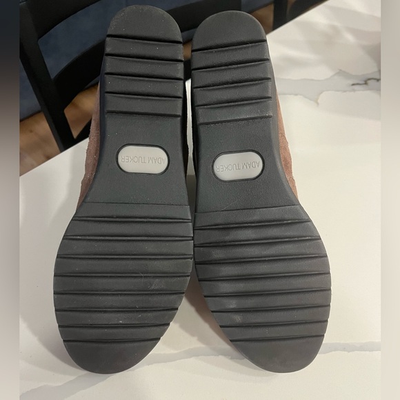 Adam Tucker By Me Too Women's Nexus14 Bootie Nutmeg Suede‎ Wedge Fall size 7.5 - Picture 3 of 8